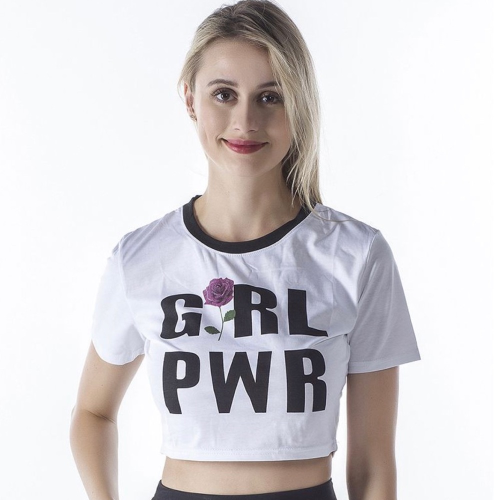 Girl Power Crop Top